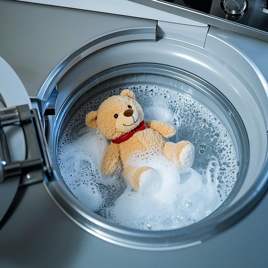 Washing stuffed animals in the washing machine